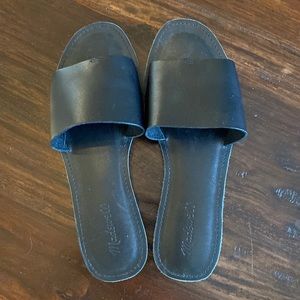 Madewell Boardwalk post slide sandals size 9.5